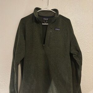 Patagonia Forest Green Fleece Pullover